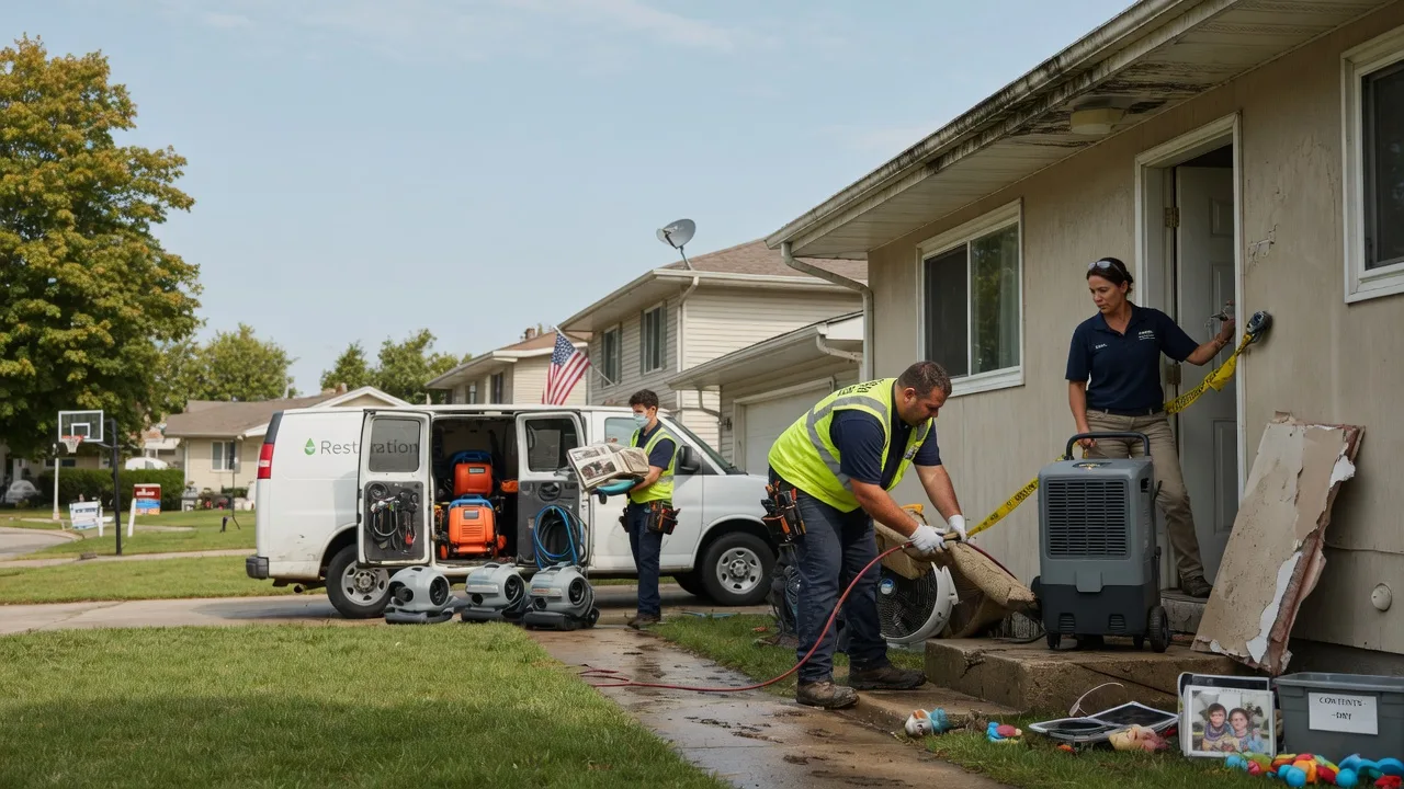 Water Damage Restoration in Saint Jacob, IL near me
